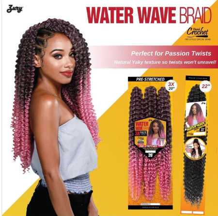 water wave hair