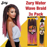Zury Water Wave Braid 3x Pack