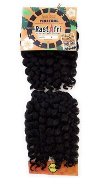 RastAfri’s Tiki Curl Single Loop Crochet Braid
