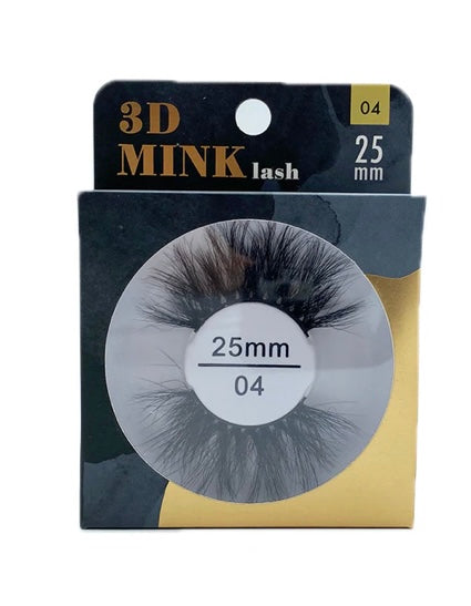 MIZ LASH 3D Mink Eyelashes 25MM #04