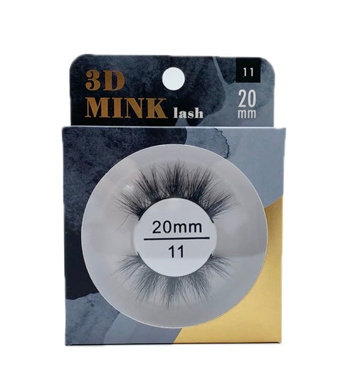 MIZ LASH 3D Mink Eyelashes 20MM #11